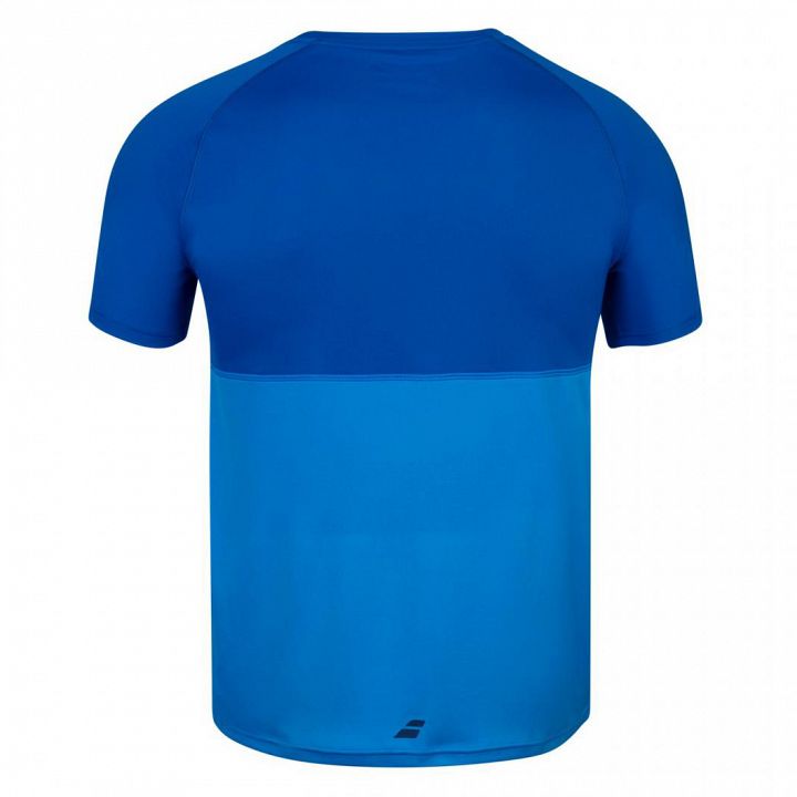 Babolat Play Crew Neck Tee Blue Aster